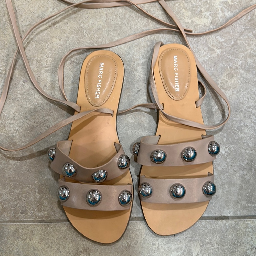 Lace up sandals